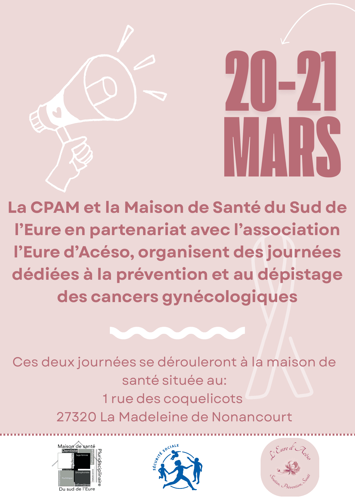 Journées de prévention et de dépistage des cancers gynécologiques
